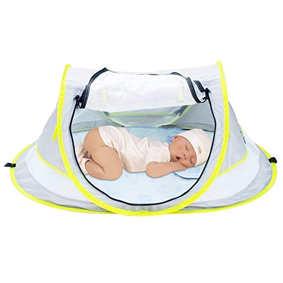 Monobeach Baby Beach Tent Automatic Pop Up Shade Cabana Portable UV Sun Shelter