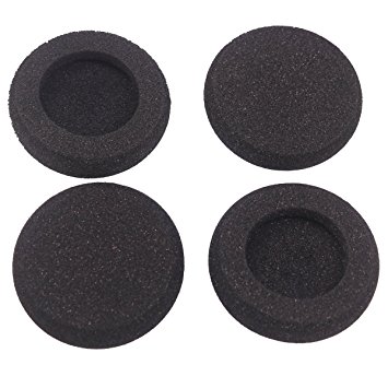Bingle Ear Cushions Foam Replacement for Plantronics Supra Plus Encore and Most Standard Size Office Telephone Headsets H251 H251N H261 H261N H351 H351N H361 H361N (4 Pack)(BEC-FM4)
