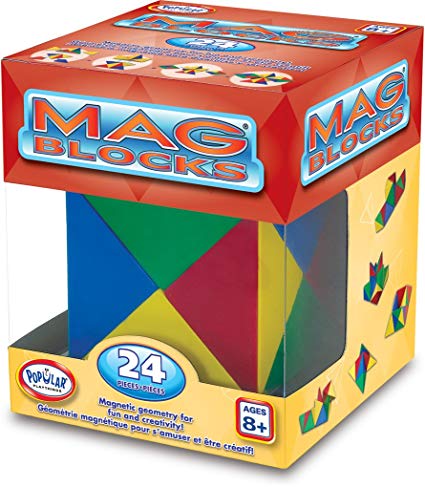 Popular Playthings Mag-Blocks 24-piece Play Set