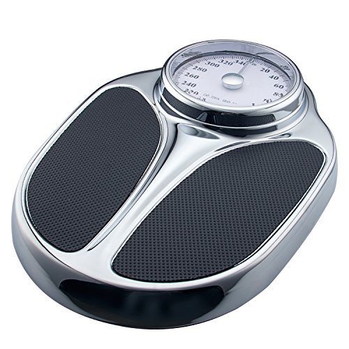KINLEE High Quality Stainless steel Professional Extra-Large Analog Mechanical Dial Precision Scale (SILVERII)