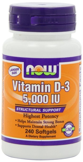 Vitamin D3 5000 Iu, 240 Softgels,