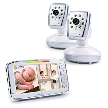 Summer Infant Side By Side Split-Screen Video Monitor Set