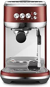 Breville the Bambino Plus Espresso Machine with Auto Milk Frother, Espresso Maker with Seconds Heat Up, Cappuccino & Latte Machine for Home, BES500RVC, Red Velvet Cake