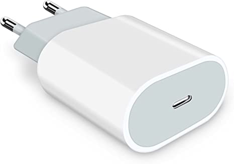 iPad Pro/iPad air/iPad - Chargeur rapide PD Adaptateur secteur USB‑C 20 W