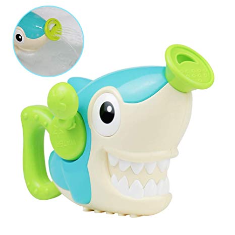 Fajiabao Bath Toys Bathtub Shark Toy Tub Spray Sprinkler Water Pool Game Funny Gift for Toddlers Kids Babies Baby Boys and Girls 2 3 4 5 Year Old
