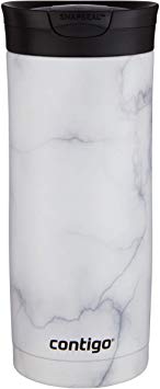 Contigo 2081948 SNAPSEAL Travel Mug 16 oz White Marble