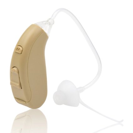 CLEARON Digital Hearing Amplifier - Behind the Ear - New No Receiver Design - Tiny and Invisible - Aids With Hearing & Voice Clarity - More Affordable Than Siemens, Tinnitus, Phonak, Oticon