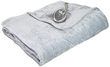 Sunbeam RoyalMink Heated Blanket, Twin, Breeze, BRR8STS-R581-16A00