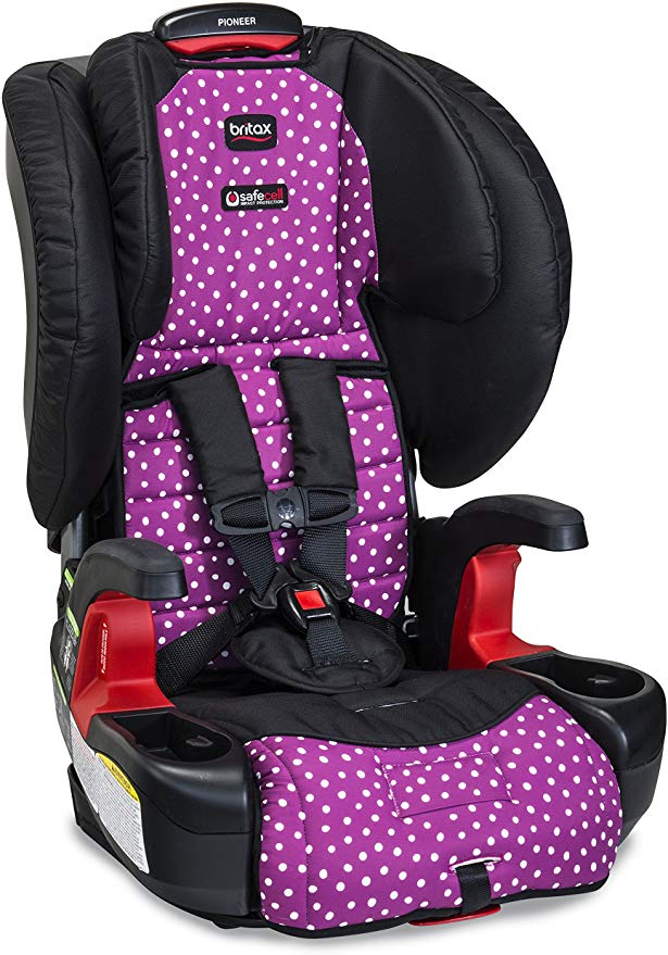 Britax Pioneer (G1.1) Harness-2-Booster Car Seat, Confetti