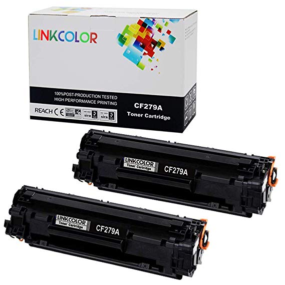 Linkcolor Compatible Toner Cartridge Replacement for HP 79A CF279A 79A CF279A M12 M12a M12w M26a M26nw ( Black , 2 pk )
