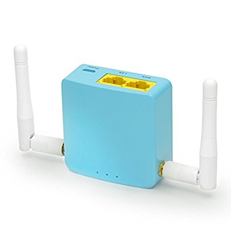 GL-MT300A-Ext, smart mini router, 128MB RAM, MicroSD card, 300Mbps WiFi, OpenWrt pre-installed, Repeater, Tethering, OpenVPN