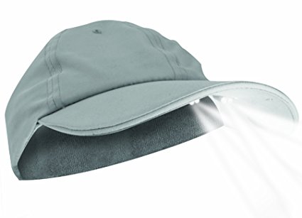 Panther Vision Pup PowerCap Men's 100% Cotton Twill LED Lighted Cap