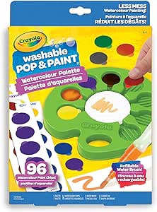 Crayola Washable Pop & Paint Watercolour Palette