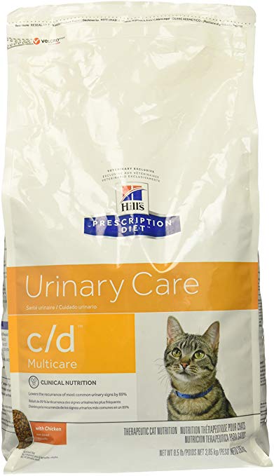 Hill's Prescription Diet c/d Feline Urinary Tract Multicare, Chicken - 8.5lb