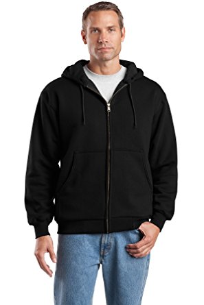 Cornerstone Men's Heavyweight Thermal Full-Zip Sweatshirt