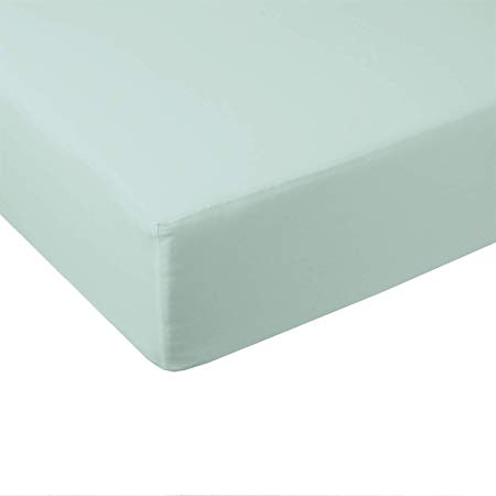 Abripedic Solid 600-Thread-Count, 100-Percent Bamboo Viscose, Super Soft and Cool California King Size Fitted Sheet,Sea