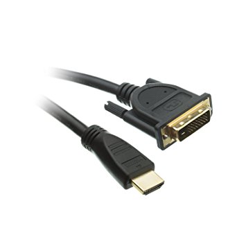 HDMI to DVI Cable, HDMI Male to DVI Male, CL2 rated, 15 foot