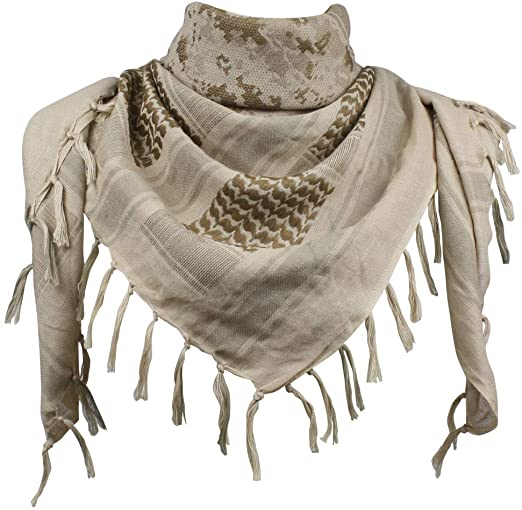 Explore Land Cotton Shemagh Tactical Desert Scarf Wrap