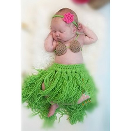 Leegoal Baby Newborn 0-10 Months 2pcs Knitted Crochet Clothes Photo Prop Outfits