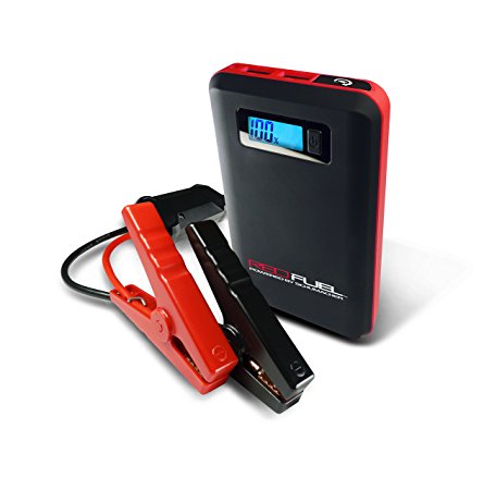 Schumacher SL65 Red Fuel 8,000mAh Lithium Power Jump Starter and Portable Mobile Power