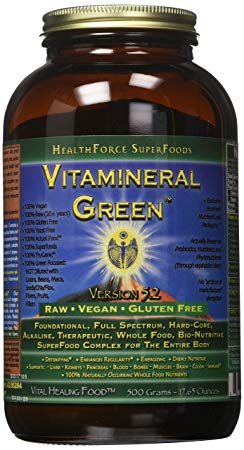 Healthforce Vitamineral Green V 5.2, Powder, 500-Grams.