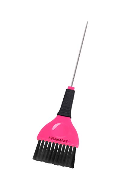 Framar Pin Tail Hair Color Brush - Hair Coloring brush, Hair Dye Brush With Needle