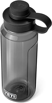 YETI Yonder 1L/34 oz Water Bottle with Yonder Tether Cap, Charcoal