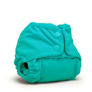 Rumparooz Newborn Cloth Diaper Cover Snap, Peacock
