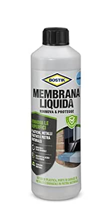 Bostik Membrana Liquida Rinnova & Protegge trattamento rinnovante resistente ad acqua e sporco 500ml trasparente