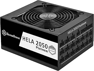 Silverstone HELA 2050 Platinum Cybenetics Platinum Certified 2050W ATX Power Supply, SST-HA2050-PT (SST-AX2050MCPT-A)