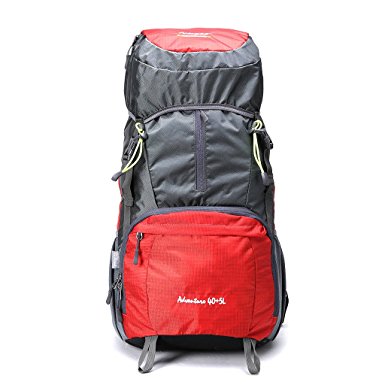 50L Hiking Backpack Travel Backpack, Nicgid Lightweight Water Resistant Foldable Outdoor Daypack for Camping Climbing Moutaineering Fishing Men Women