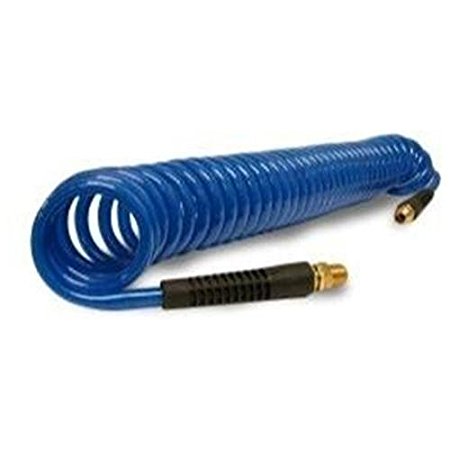 Mountain MTN91009404 Air Hose (3/8" x 12' Blue Reinforced Poly Urethane Re-Coil)