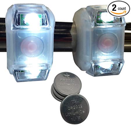 Bright Eyes Portable Marine LED Emergency Waterproof Boating Lights - Boat Bow or Stern Safety Light