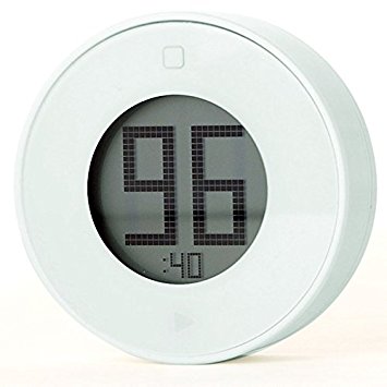 Deercy Digital Kitchen Timer with Large LCD Display Built-in Magnet, Simple and Easy-to-use Timer (White)