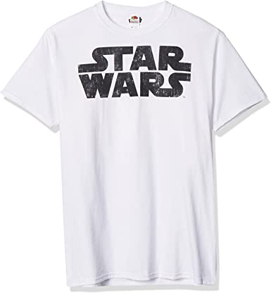 STAR WARS Men's Simplest Logo Graphic Tee