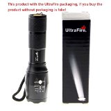 UltraFire E17 Cree XM-L T6 2000 Lumen Zoomable and Waterproof LED Flashlight