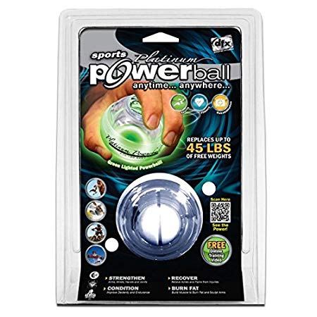 Dynaflex Platinum LED Hand Strengtheners Powerball