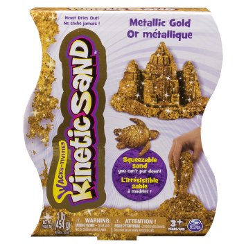 Kinetic Sand  1lb Metallic Gold