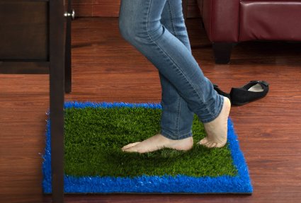Revolutionary Anti-Fatigue Rug & Comfort Mat: For Home Or Office Desk - Relaxes and Soothes Feet