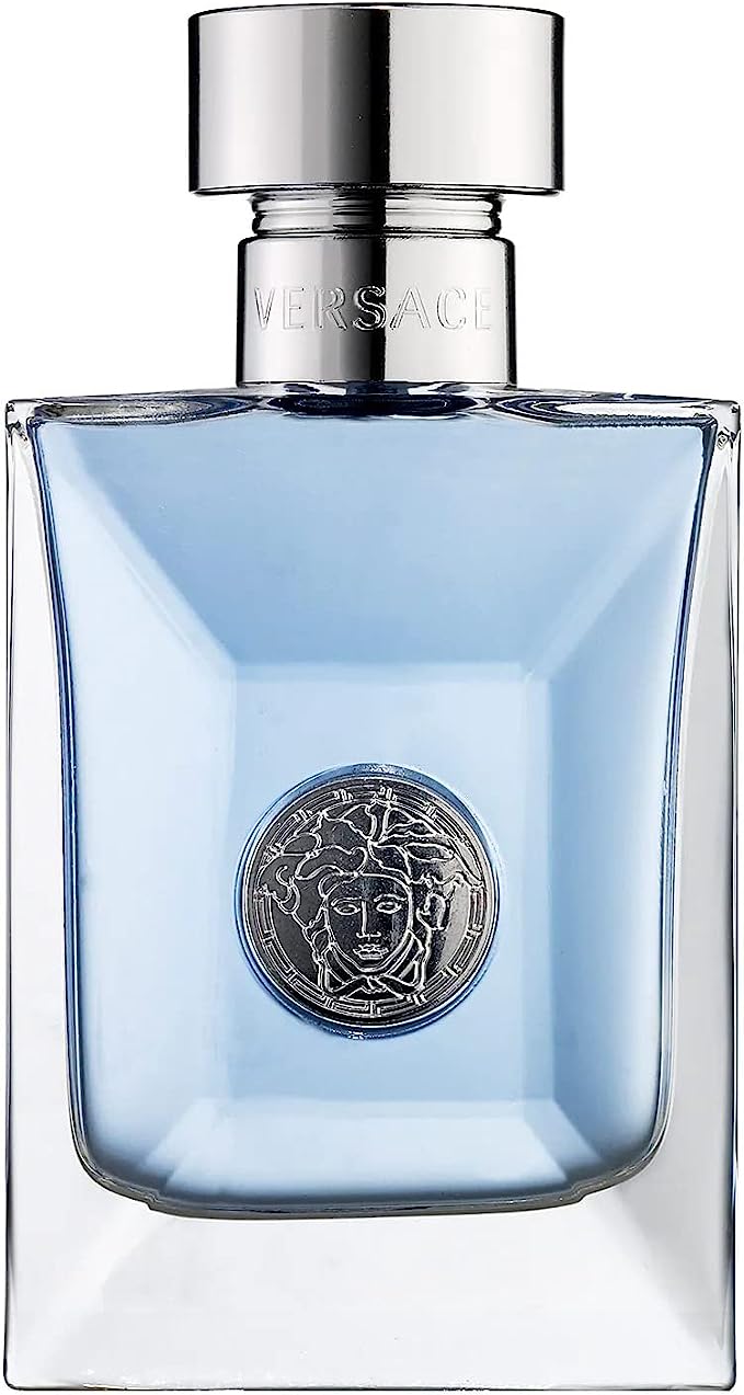 Versace Pour Homme Eau De Toilette Spray for Men, 3.4 Oz, 1 Count