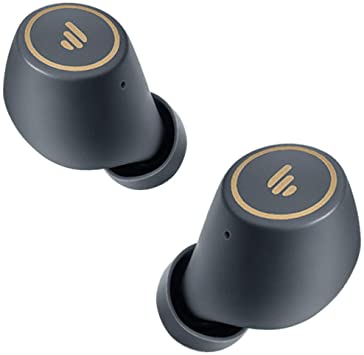 Edifier TW1 PRO True Wireless Earbuds - Bluetooth V5.2 - CVC 8.0 Noise Cancelling - 42H Playtime - IP65 Waterproof - USB C - Built-in Dual Microphones-Dark Grey