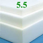 Soft Sleeper 5.5 Twin XL 2 inch Visco Elastic Memory Foam Mattress Pad, Bed Topper