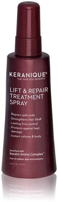 Keranique Lift and Repair Treatment Spray, 3.4 Ounce