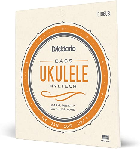 D'Addario EJ88UB Nyltech Ukulele Strings, Bass