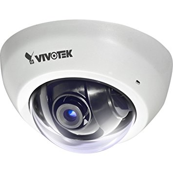 Vivotek FD8136-F6-B Vivotek FD8136 - Network camera - dome - color - fixed focal - audio - 10/100 - PoE