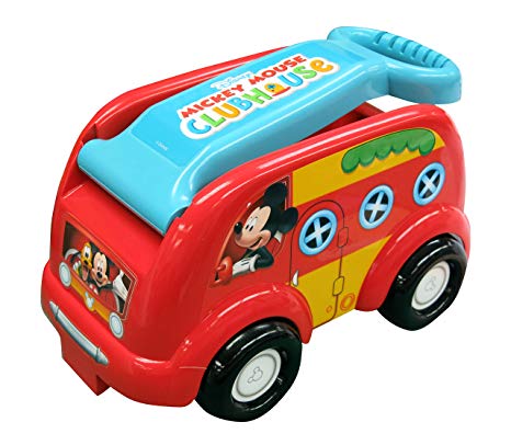 Mickey Mouse Club House Camping Fun Roll N Go Wagon Ride-On