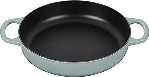 Le Creuset Signature Cast Iron Everyday Pan, 11", Sea Salt