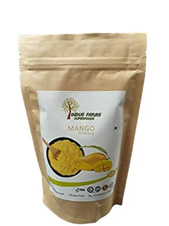 100% Natural Mango Fruit Powder, 8 oz, Eco-friendly Resealable pouch, No Artificial Flavors/Preservatives/Fillers, Halal, Kosher, Vegan-Friendly
