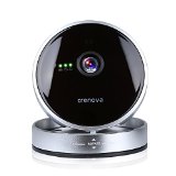Crenova C100E 720P HD WIFI Home Surveillance IP Camera with Motion Alarm Detection Support Night Vision for Home Security Black and Silver