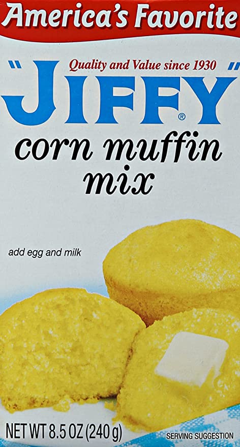 Jolly Time Jiffy Corn Muffin Mix, 8.5 oz (6 Pack)